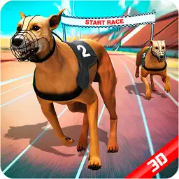 Crazy Dog Racing Fever app icon