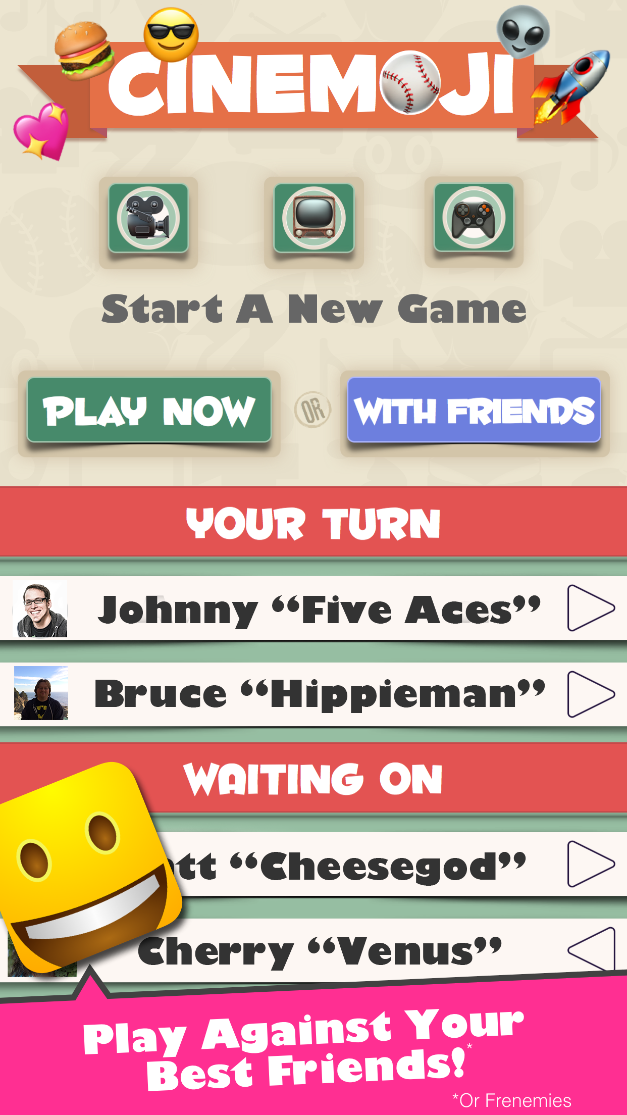 Cinemoji - Emoji Guessing Game