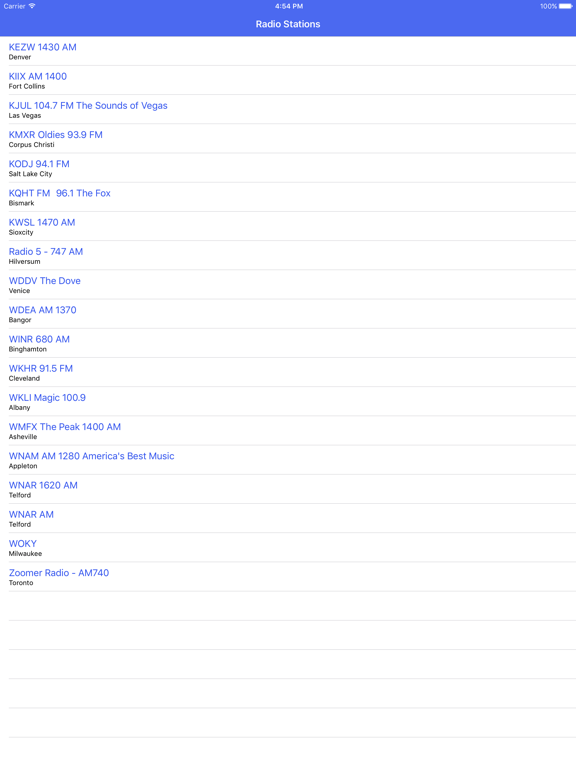 Screenshot #4 pour Radio Channel Nostalgia FM Online Streaming