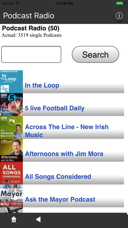 Podcast Radio (Streaming)