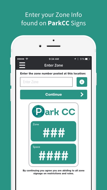 Park CC - Mobile Payments For Parking