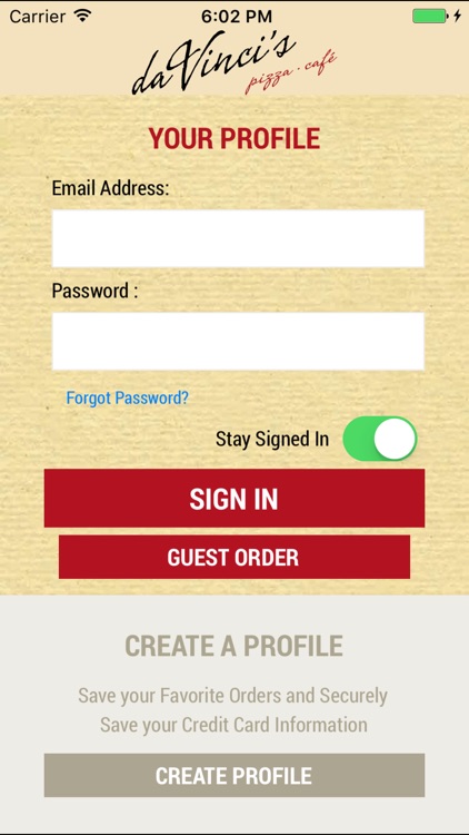 Da Vincis Pizza Cafe