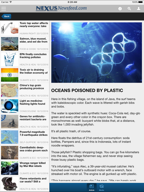 Screenshot #5 pour Nexus Newsfeed