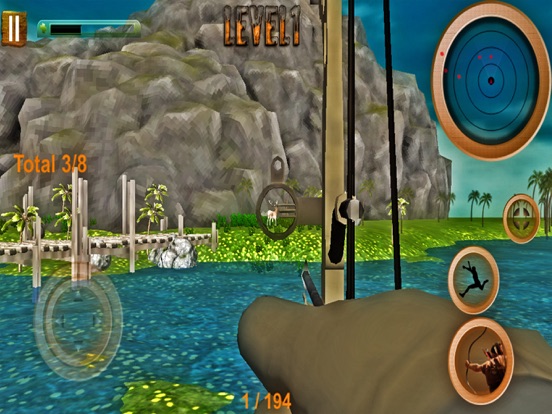 アーチェリー動物 - ジャングルハンティングシューティング3Dゲームのおすすめ画像3