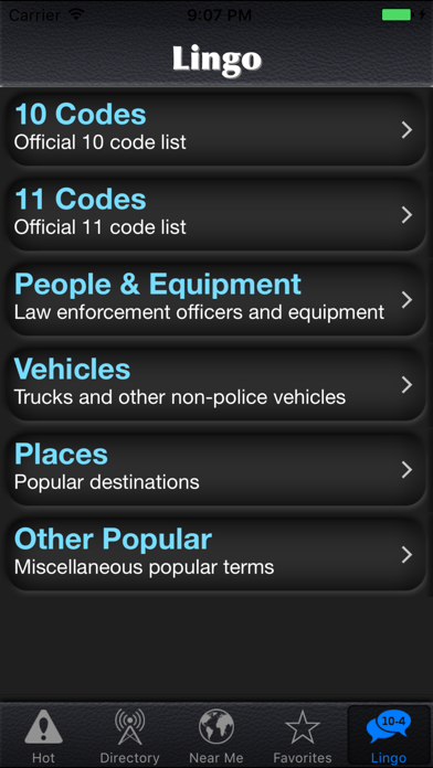 Police Scanner Radio Screenshot