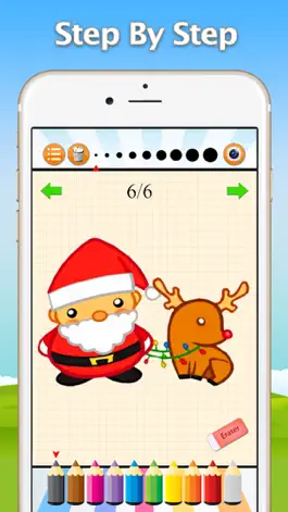 Game screenshot How to Draw Merry Christmas : Drawing and Coloring apk