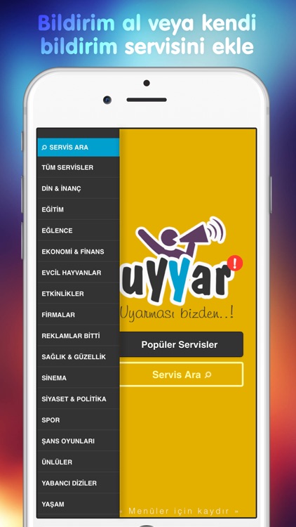 uYYar - Bildirim Servisleri