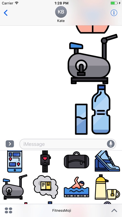 FitnessMoji - Motivational Gym Stickers