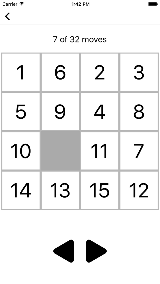 #1. Solve your 15-Puzzle (iOS) 由: FELIPE BRAUNGER VALIO DESENVOLVIMENTO DE SISTEMAS LTDA
