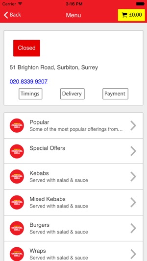 Surbiton Charcoal Grill(圖2)-速報App