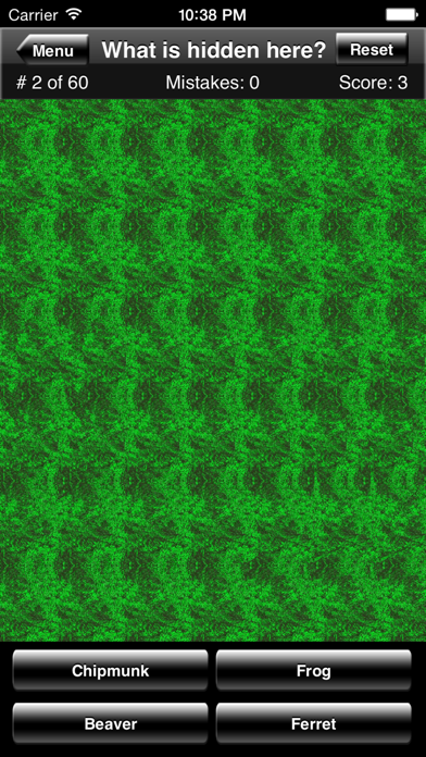 Magic Eye Animal Quiz Screenshot