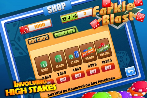 Farkle Blast Pro - Dice Betting Game screenshot 3