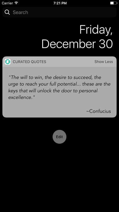 App screenshot