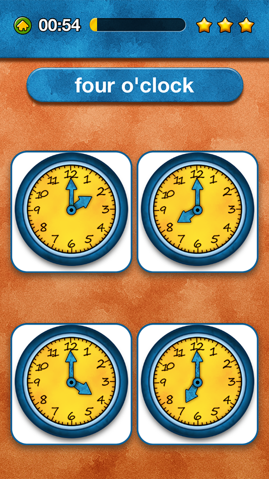 #2. Telling Time Quiz: Fun Game Learn How to Tell Time (iOS) 来自: Innovative Mobile Apps