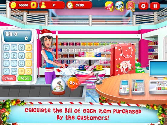 Screenshot #6 pour Christmas Supermarket Store