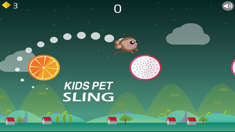 Pet Fruit Sling Shooting screenshot-0