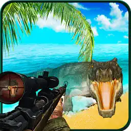 Wild Crocodile Attack 2017: Alligator Hunting 3D app icon