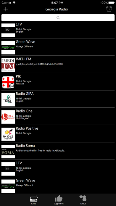 Screenshot #1 pour Georgia Radio