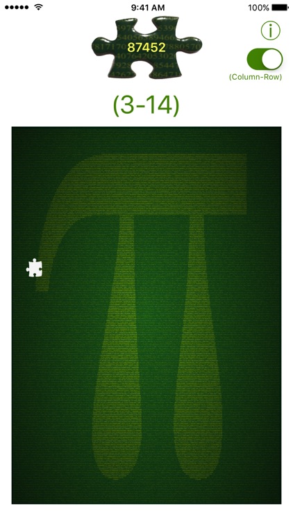Pi Jigsaw Puzzle Aid