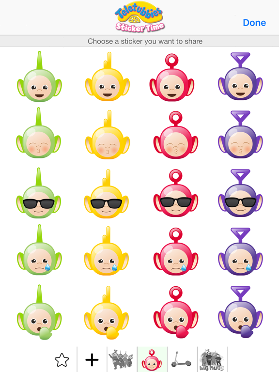 Teletubbies Sticker Time iPad screenshot