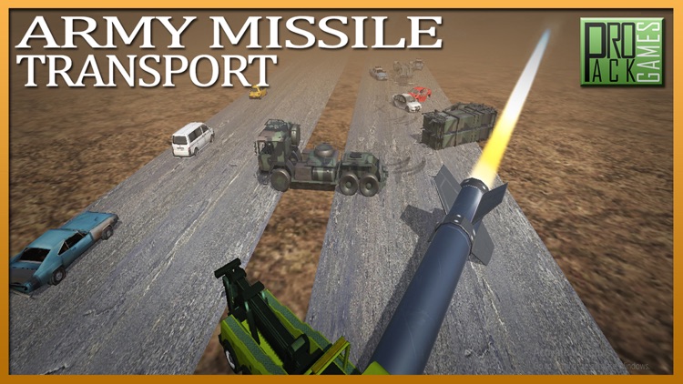 Army Missile Transporter Duty - Real Truck Driving screenshot-3