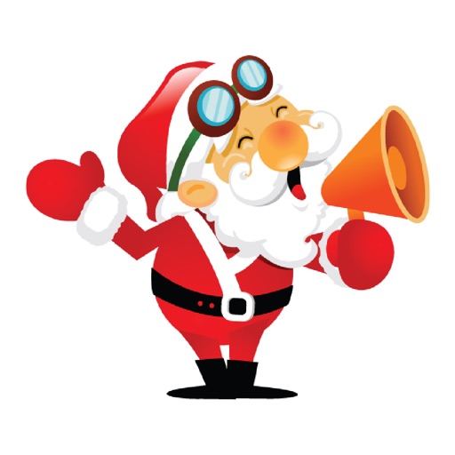 Santa Claus Stickers for iMessage Set 1