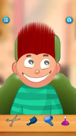 Game screenshot Child game / red hair cut mod apk
