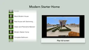 House Ideas for Minecraft screenshot #5 for Apple TV