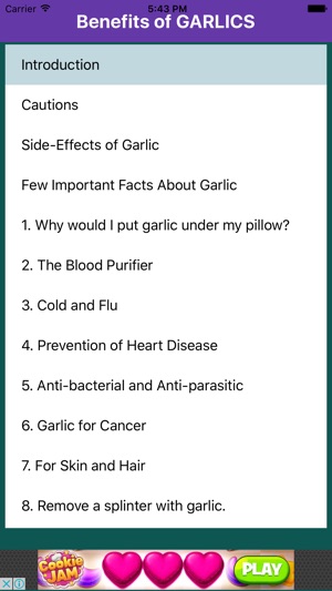 Benefits of Garlic(圖2)-速報App