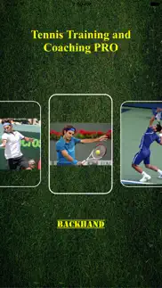 tennis training and coaching pro iphone screenshot 1