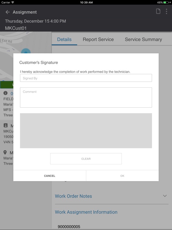 Infor Mobility Field Service screenshot-3