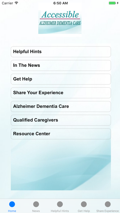 Screenshot #1 pour Accessible Alzheimers And Dementia Care