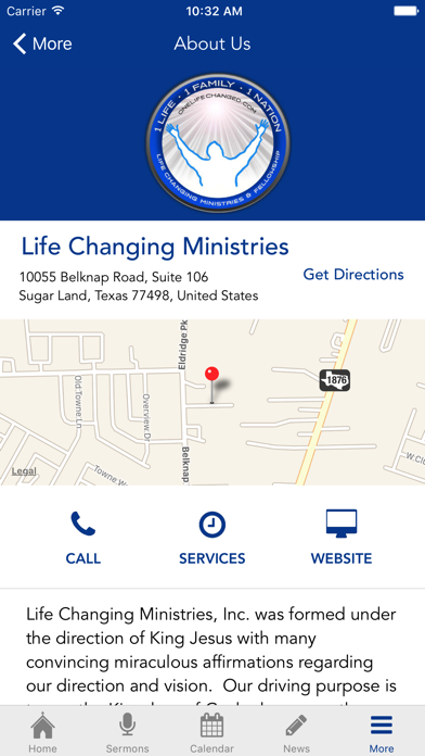 Life Changing Ministries iPhone screenshot 5 - Lifestyle app