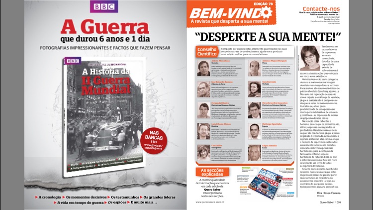 Quero Saber - A revista que desperta a sua mente