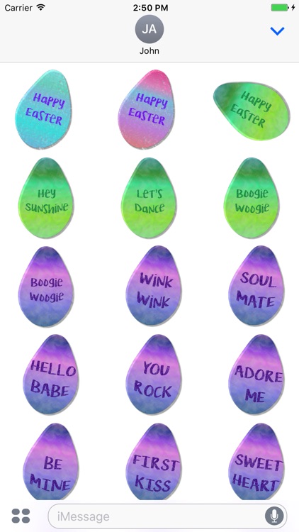 Easter Egg Stickers!