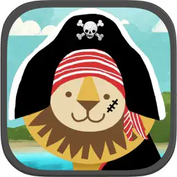 Pirate Preschool Puzzle - Fun Toddler Games app icon