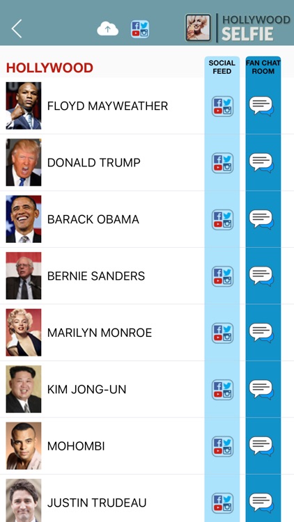 HollywoodSelfie:HillaryClinton