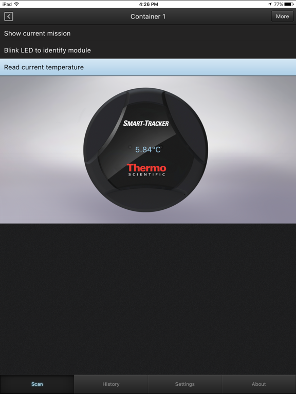 Smart-Tracker Wireless Monitoring iPad screenshot
