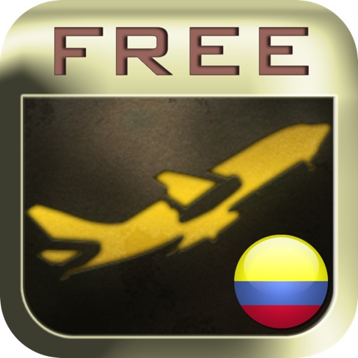 Colombia Flight FREE iOS App