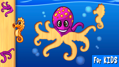 Screenshot #3 pour Gratuit océan Animaux Puzzle pour kindergartners