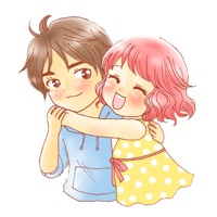 Love couple sweet romance 1 for iMessage Sticker PC 용