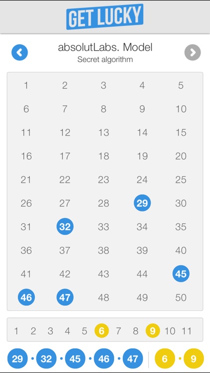 Get Lucky - EuroMillions grids generator screenshot-3