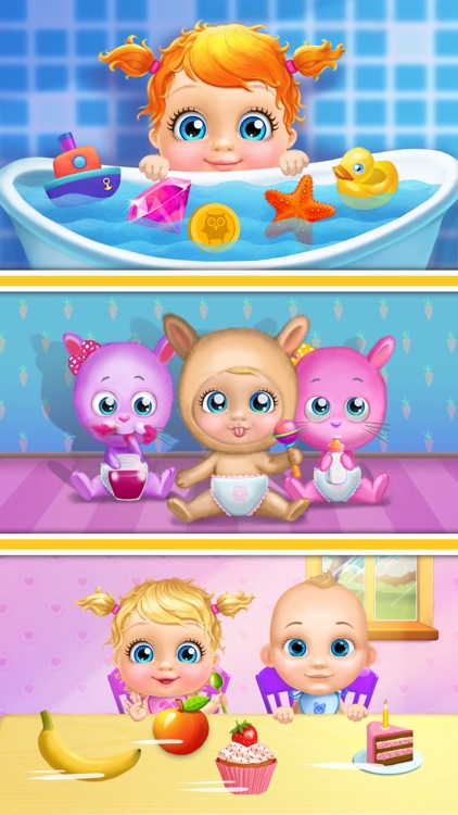 Crazy Twins Baby House - No Ads