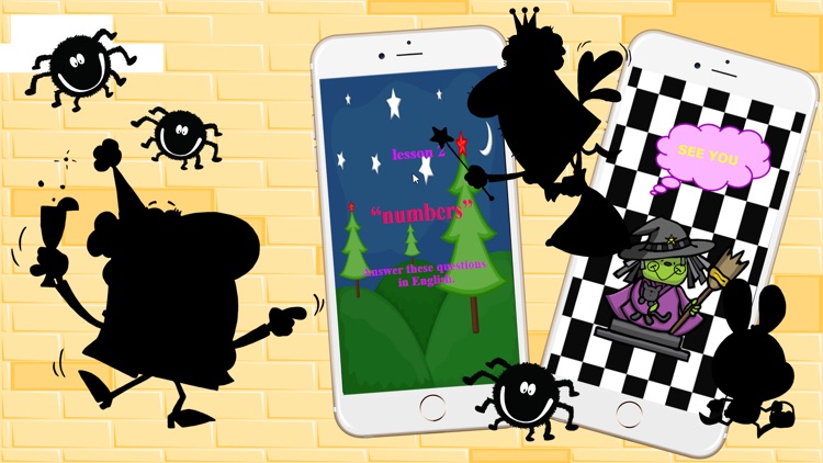 english animals & numbers question games for kids