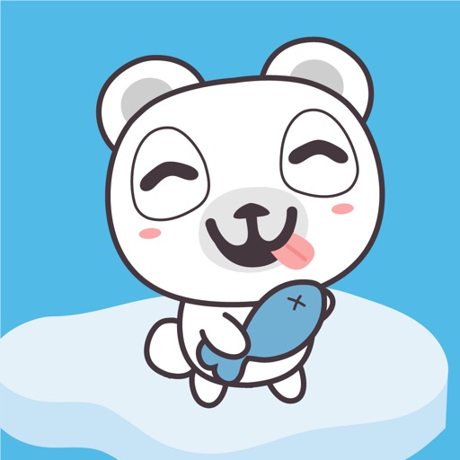 Barry the Beary White Bear icon