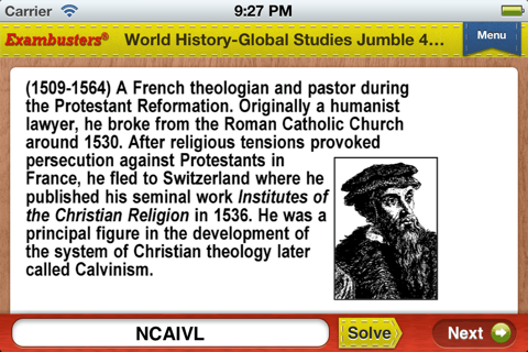 SAT World History Prep Flashcards Exambusters screenshot 4