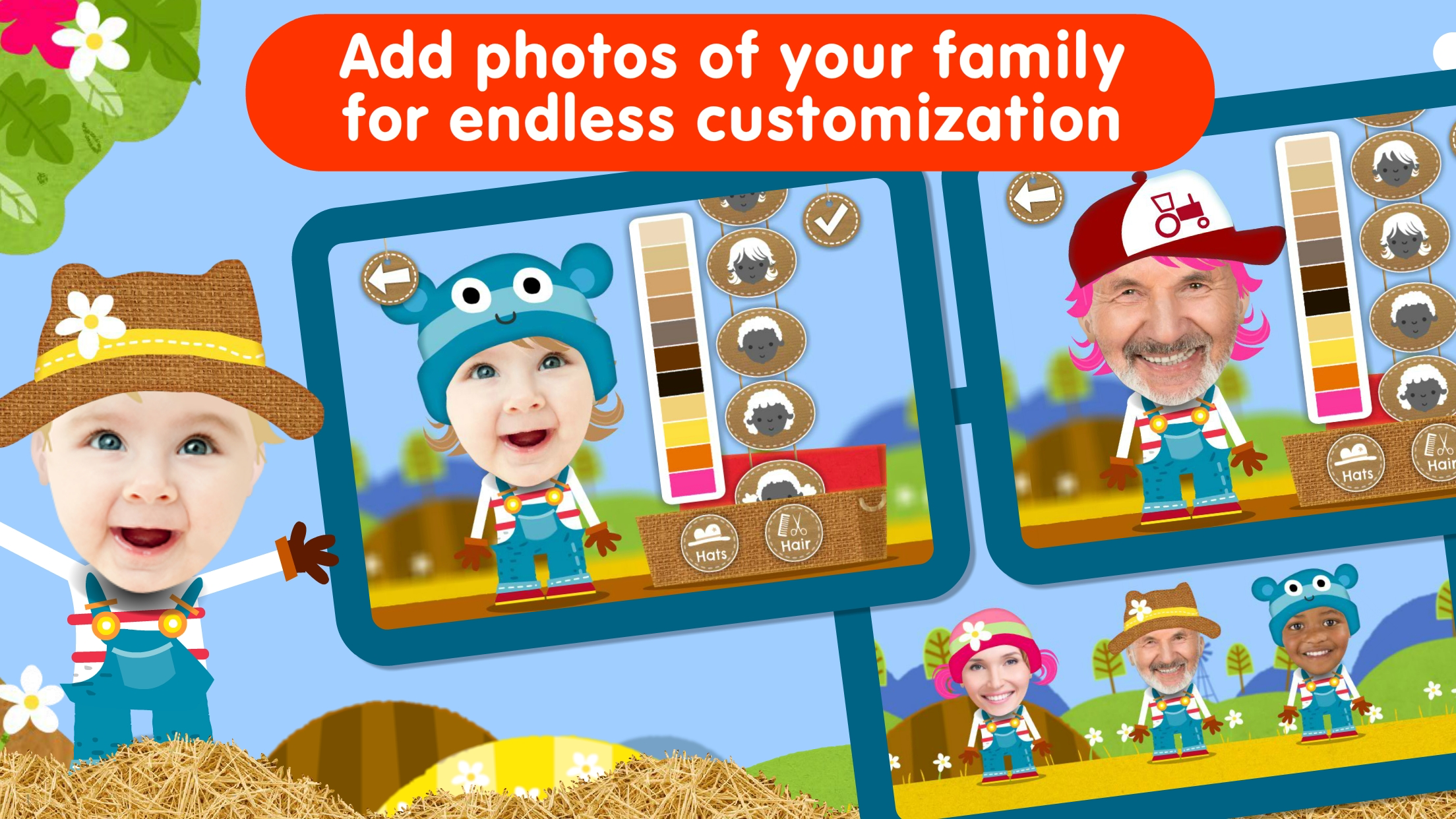 Peek a Boo Farm Animals Sounds screenshot 4
