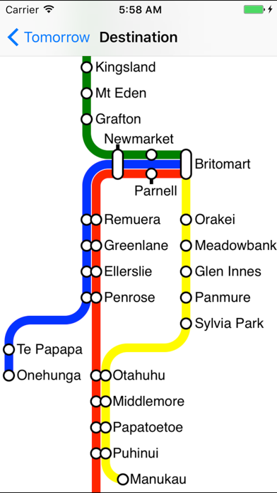 Screenshot #1 pour Auckland Trains