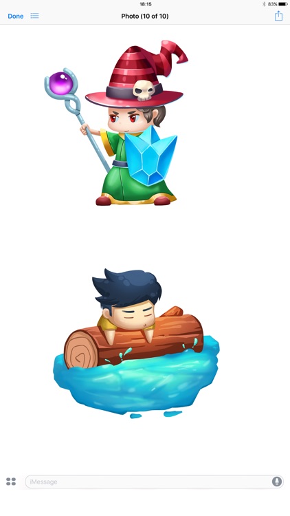 Video Game Story Stickers