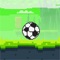 Tap to make the soccer ball bounce down